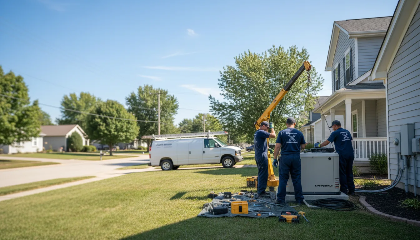 Generator Installation in Frederika, IA near me